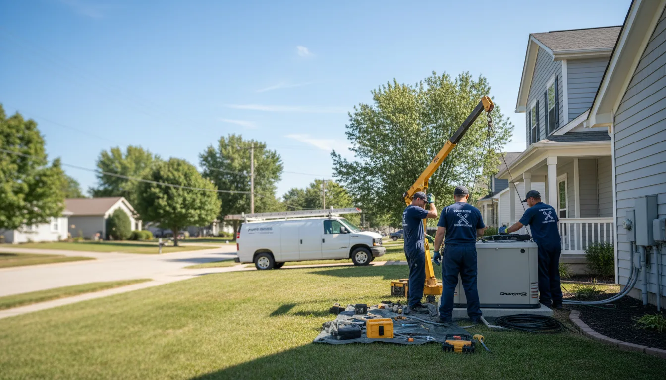 Generator Installation in Marissa, IL near me